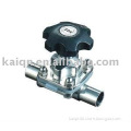 sanitary Diaphragm Valve with welded end